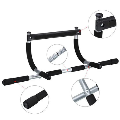 Adjustable Door Frame Chin-Up Bar for Home Workout and Fitness Training